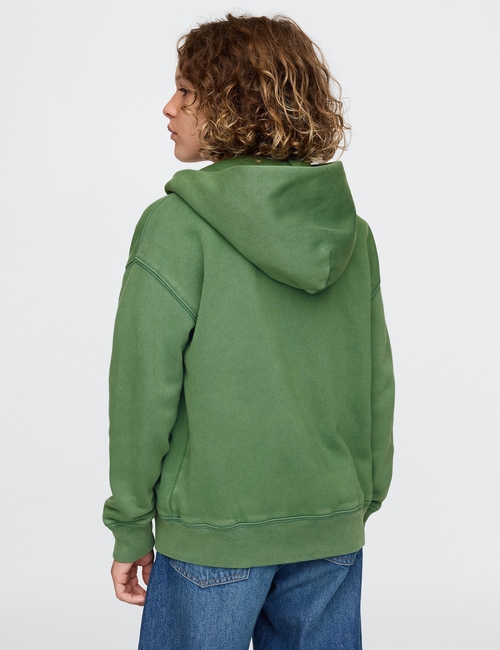 Kids Vintage Soft Full-Zip Hoodie