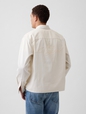 Relaxed Straight-Hem Oxford Shirt