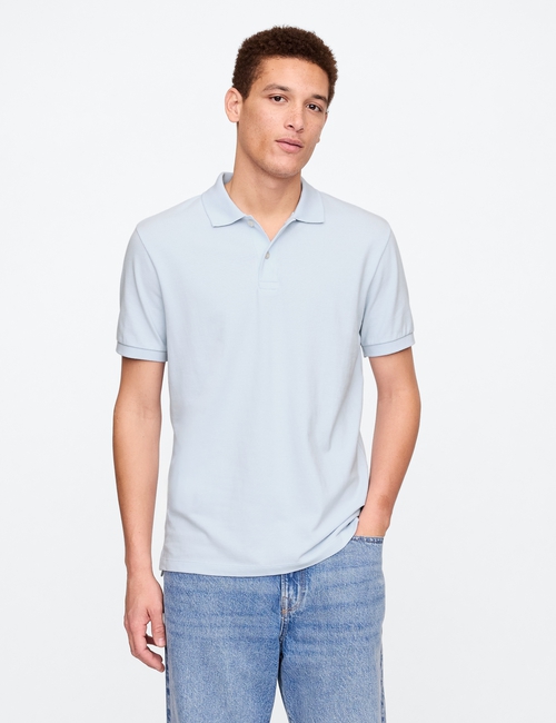 Stretch Pique Polo Shirt