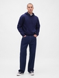 Relaxed Gap Mini-Logo Hoodie