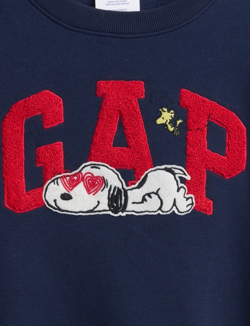 Kids VintageSoft Snoopy Logo Sweatshirt