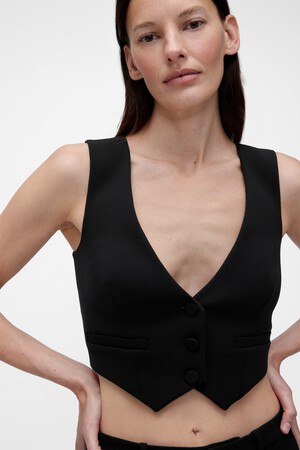 GAP STUDIO TUXEDO VEST
