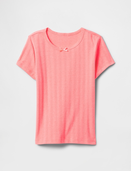 Kids Ribbed T-Shirt