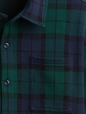 Kids Cozy Plaid Button-Front Shirt