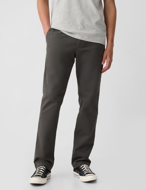 Modern Straight Khakis