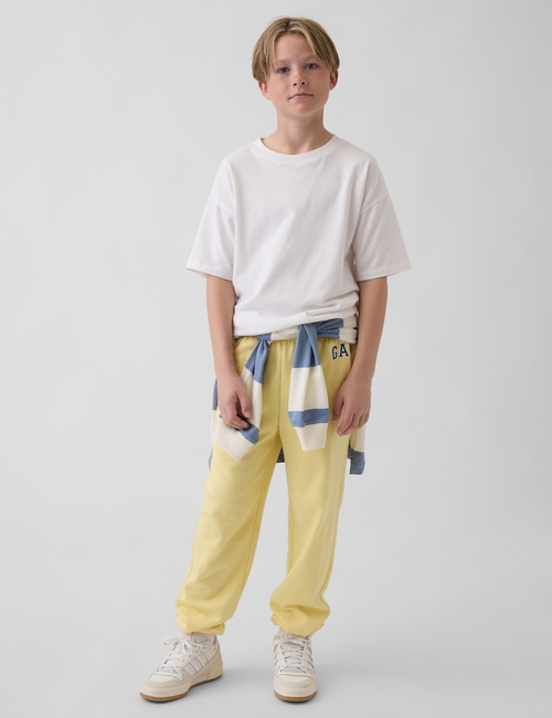 Kids Relaxed Gap Logo French Terry Joggers