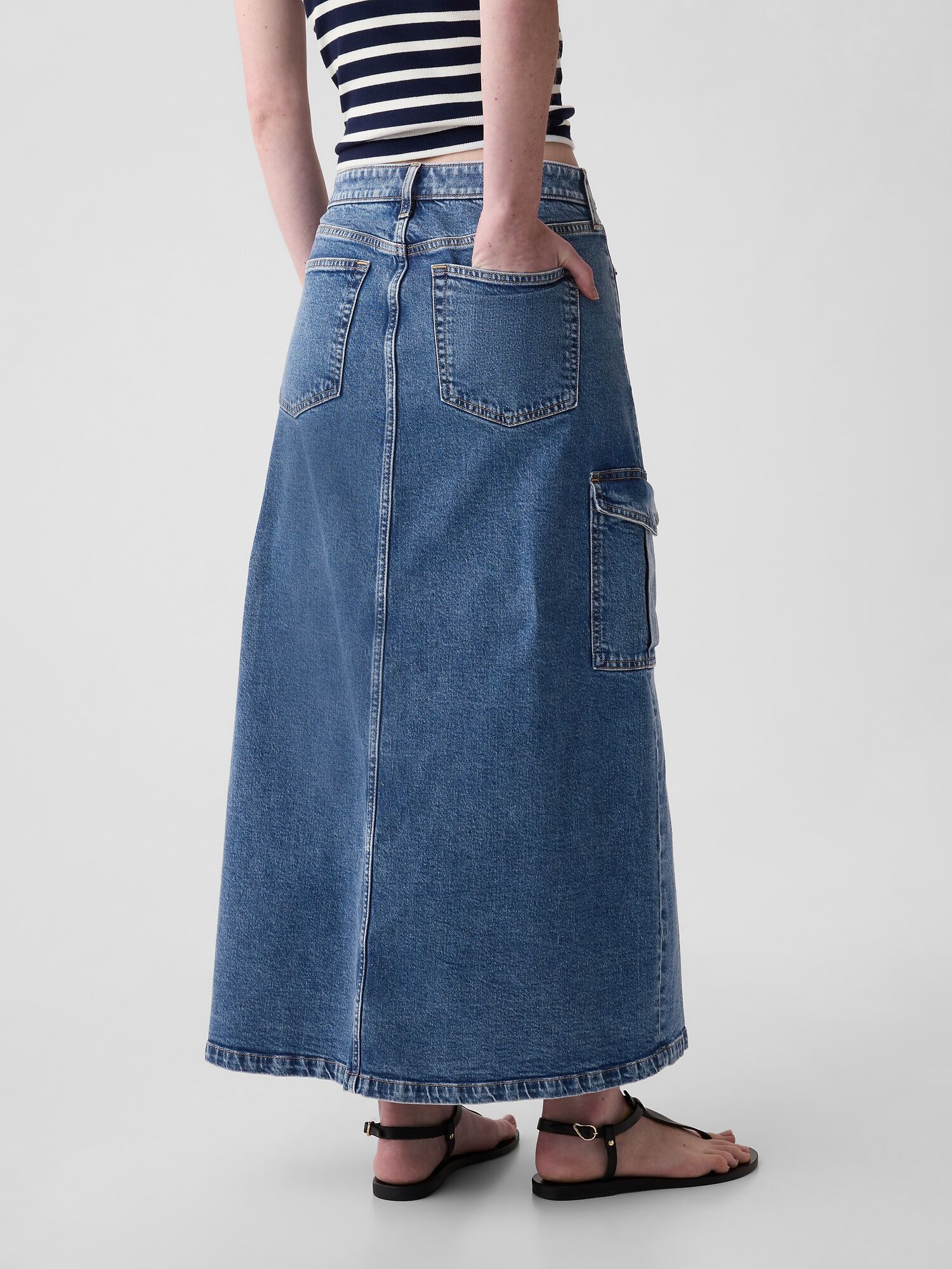 Summer maxi skirts gap top