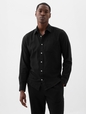 Linen-Blend Shirt in Standard Fit