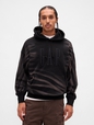 VintageSoft Oversized Logo Hoodie