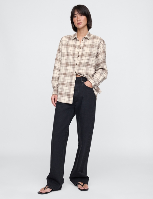 Flannel Big Shirt