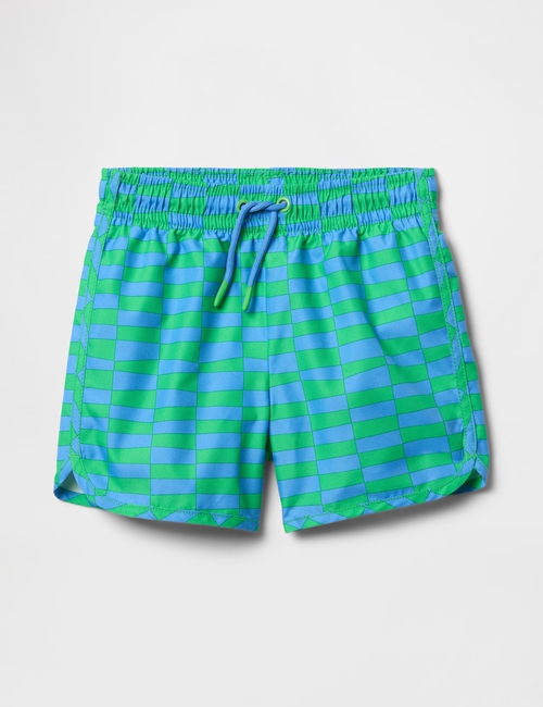 Baby & Toddler Recycled Dolphin Hem Swim Trunks