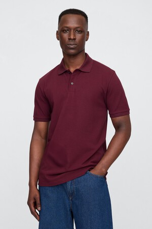 Stretch Pique Polo Shirt