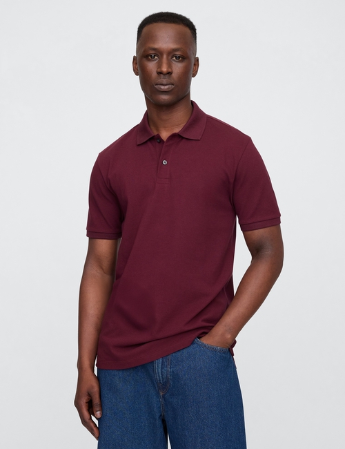Stretch Pique Polo Shirt