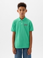 Kids Gap Logo Pique Polo Shirt