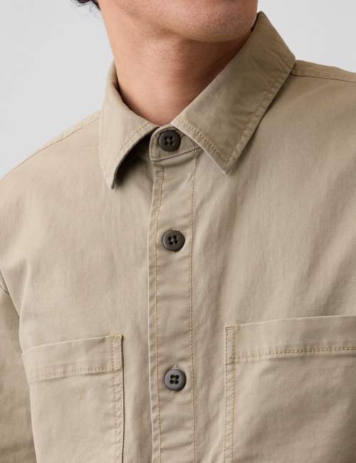 Boxy Shirt Jacket