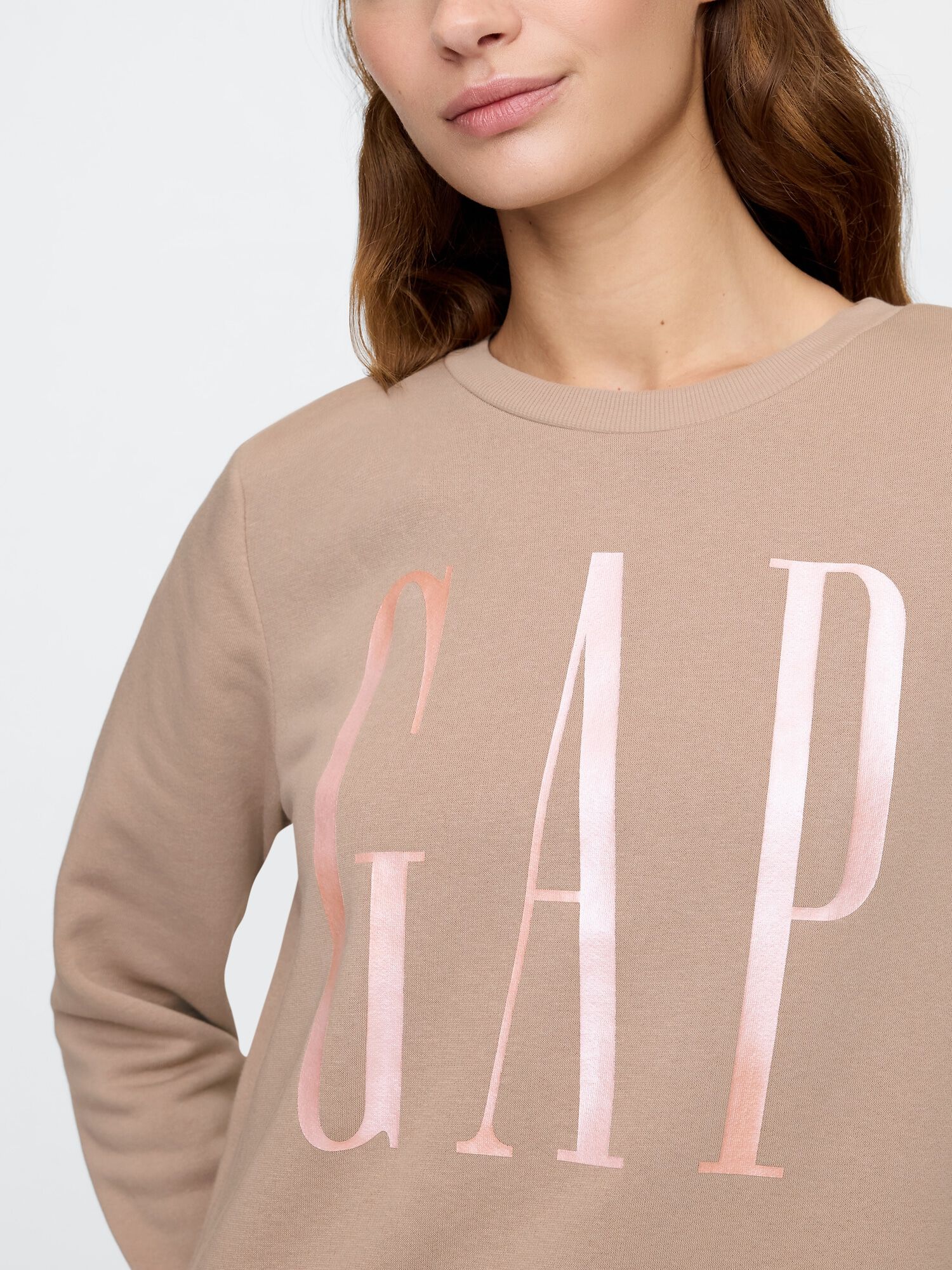 Shop Relaxed Gap Logo Sweatshirt for GAP UAE