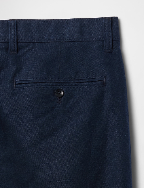 Linen-Cotton Khakis