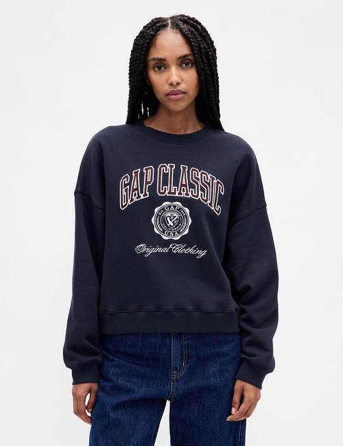VintageSoft Logo Wedge Sweatshirt
