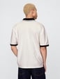 Athletic Logo Pique Polo Shirt