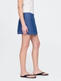 UltraSoft Denim Mini Skort