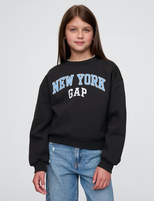 Kids Oversized Gap Graphic Sweatshirt