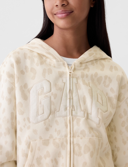 Kids Relaxed Logo Zip Hoodie