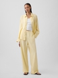 LINEN DRAWSTRING WL PANT