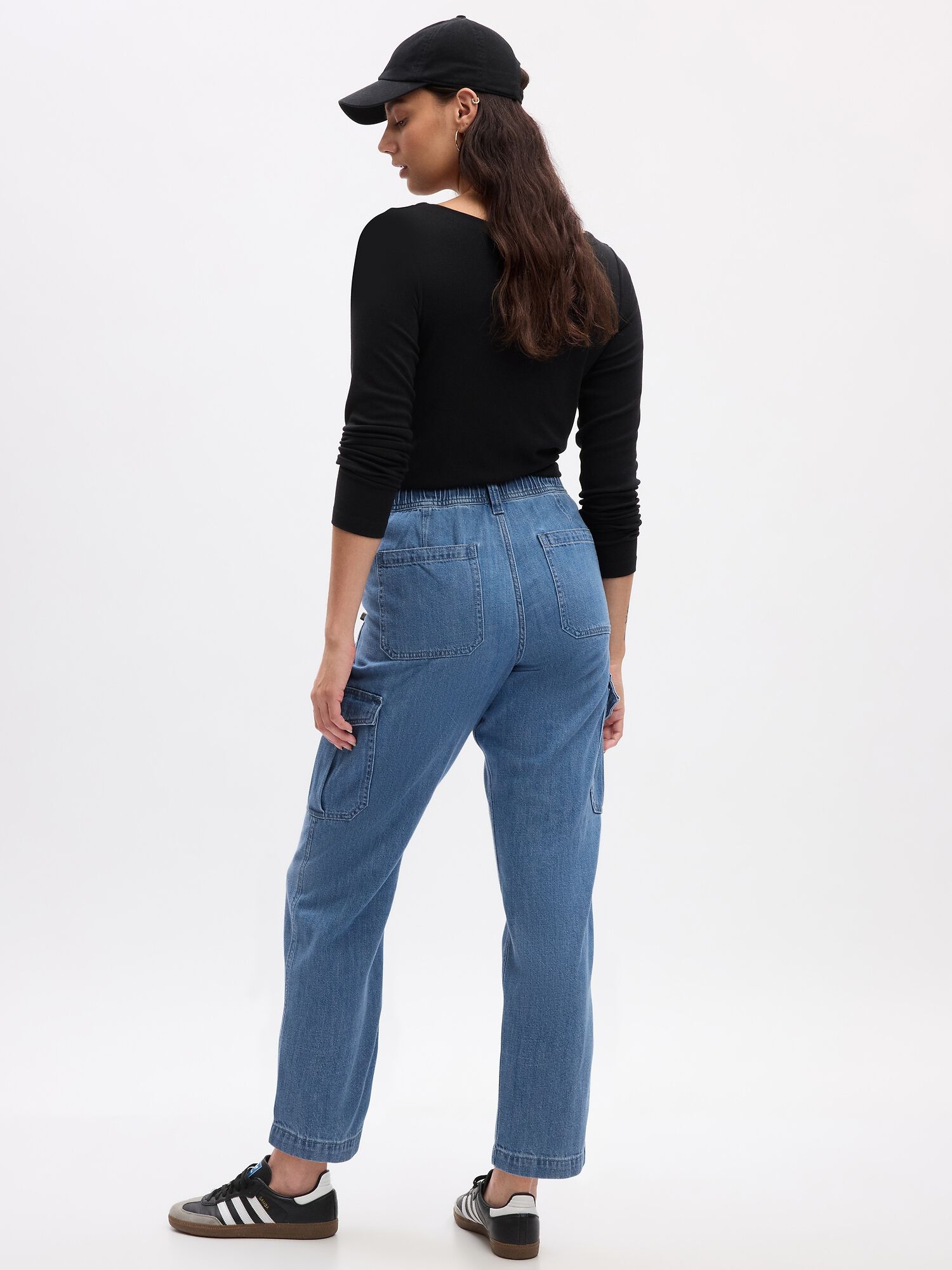 Gap cargo joggers womens online