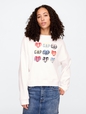 Oversized Gap Graphic Sweatshirt