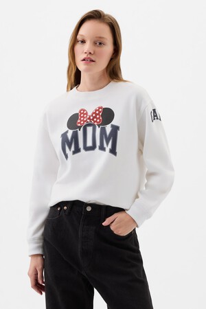 Relaxed Disney Mom Graphic Sweatshirt