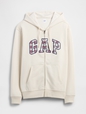 Relaxed Gap Logo Zip Hoodie