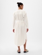 Linen Blend Maxi Dress