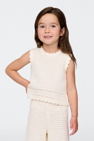 Baby & Toddler Scalloped Crochet Top