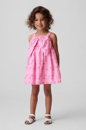 SL EYELET BOW DRS