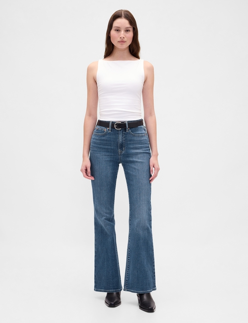 High Rise '70s Flare Jeans