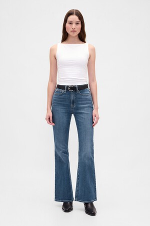 High Rise '70s Flare Jeans
