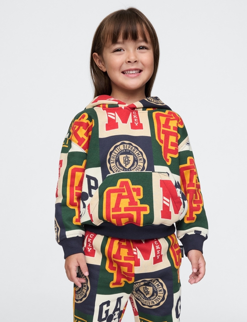 Gap × Disney Baby Vintage Soft Mickey Mouse Logo Hoodie