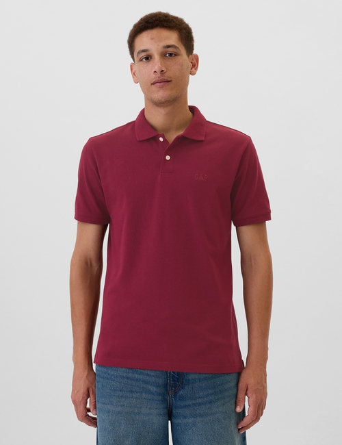Gap Logo Pique Polo Shirt