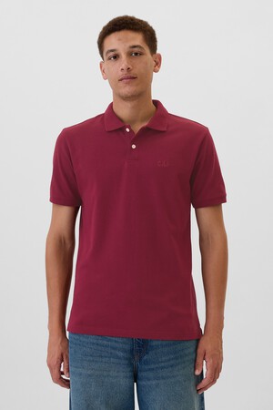 Gap Logo Pique Polo Shirt