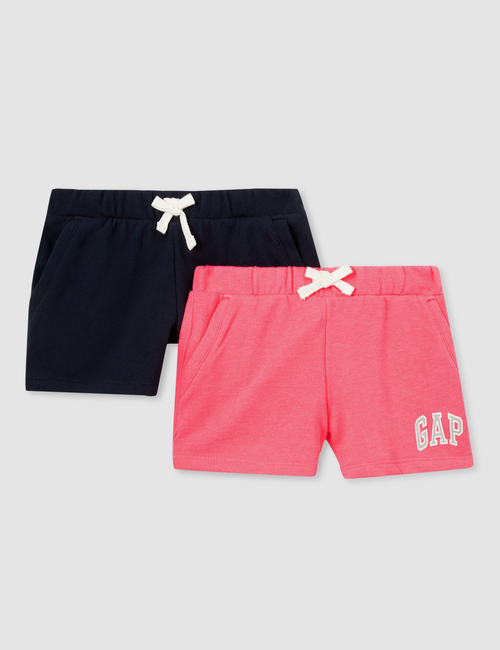 Kids Gap Logo Pull-On Shorts (2-Pack)