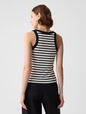 Modern Rib Halter Tank Top