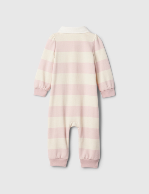 Baby Vintage Soft Rugby Polo One-Piece