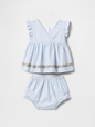 Baby Ruffle Bubble Outfit Set