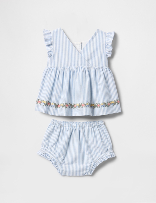 Baby Ruffle Bubble Outfit Set