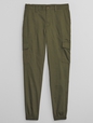 Girlfriend Khaki Cargo Joggers