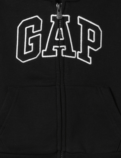 babyGap Relaxed Logo Zip Hoodie
