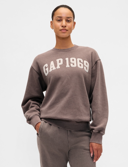 VintageSoft Gap Logo Tunic Sweatshirt