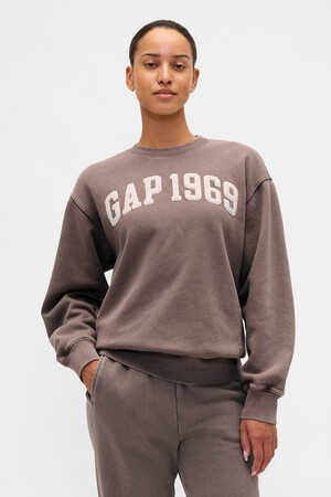 VintageSoft Gap Logo Tunic Sweatshirt
