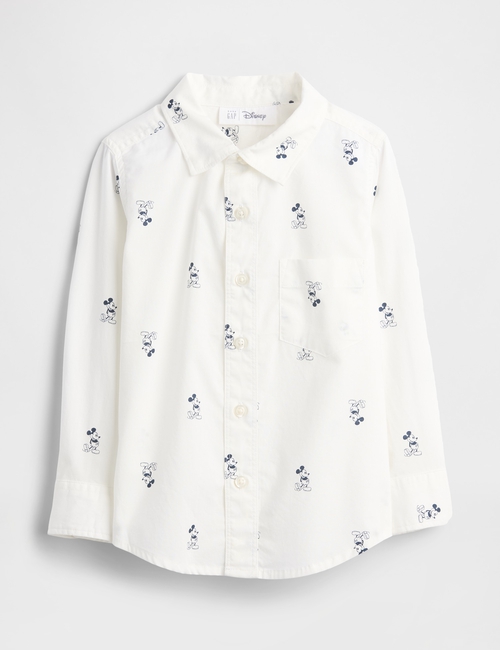 babyGap × Disney Mickey Mouse Poplin Shirt
