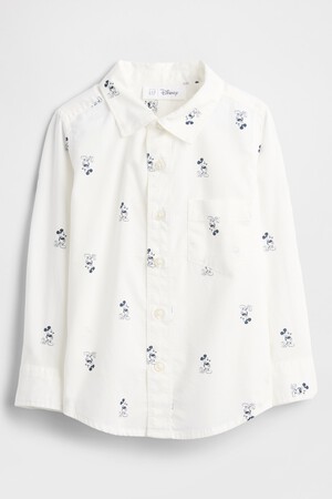 babyGap × Disney Mickey Mouse Poplin Shirt